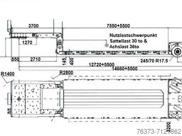 Faymonville MAX Trailer 3-Achs-Tiefbett mit Pendelachsen