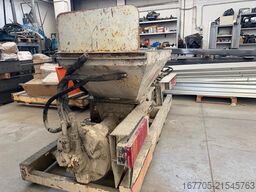 POMPA POLISTIROLO PER BETONIERA POLYSTYRENE PUMP FOR CONCRETE MIXER