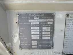 Whale tankers 29.5m3 Pressure ADR Tanker + Perkins self suppo...