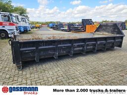  Abrollcontainer mit Klappe ca. 10m³, überfahrbar