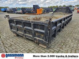  Abrollcontainer mit Klappe ca. 10m³, überfahrbar