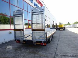 Möslein TTT 13 6,2 BR Weiß  Neuer 13 t GG Tandemtieflader mit Breiten Rampen