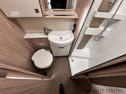 Bürstner Ixeo I746 mit Luftfederung und Hubstütze