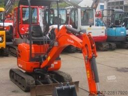 KUBOTA U17-3a * 2x Löffel * * Verstellfahrwerk *
