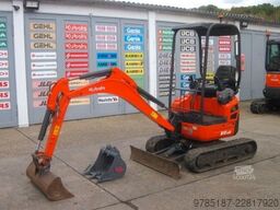 KUBOTA U17-3a * 2x Löffel * * Verstellfahrwerk *