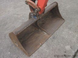KUBOTA U17-3a * 2x Löffel * * Verstellfahrwerk *