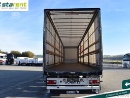 SCHMITZ CARGOBULL Tautliner Hubdach Liftachse Palettenkasten Palka