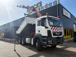 MAN TGS 33.400 + PALFINGER PK16502 + 6X4 + TIPPER +...