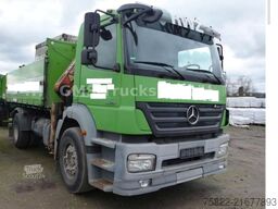 MERCEDES-BENZ Axor 1829 / E5 / ALU Kipper / Atlas Kran
