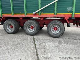 HAWE Tridem SDW 45T, Heckentleerung, Silagewagen