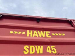 HAWE Tridem SDW 45T, Heckentleerung, Silagewagen