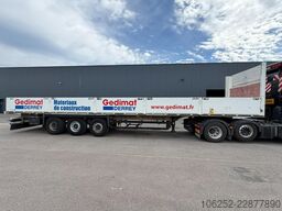 Schmitz Cargobull SCB*S3T - 3 AS PLATEAU + ALU ZIJBORDEN / PLATEA...