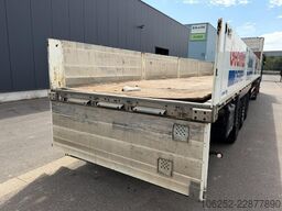 Schmitz Cargobull SCB*S3T - 3 AS PLATEAU + ALU ZIJBORDEN / PLATEA...