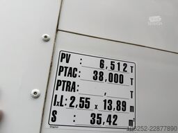 Schmitz Cargobull SCB*S3T - 3 AS PLATEAU + ALU ZIJBORDEN / PLATEA...