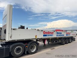 Schmitz Cargobull SCB*S3T - 3 AS PLATEAU + ALU ZIJBORDEN / PLATEA...