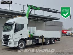 Iveco Stralis 510 6X2 Palfinger PK18002 Lift+steering...