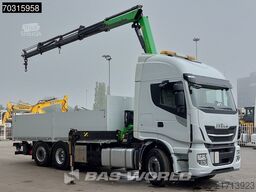 Iveco Stralis 510 6X2 Palfinger PK18002 Lift+steering...