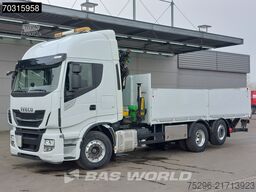 Iveco Stralis 510 6X2 Palfinger PK18002 Lift+steering...