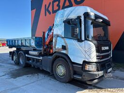 Scania P 340 6x2*4 ATLAS 96.3E / HOOK LIFT VDL S 18 to...