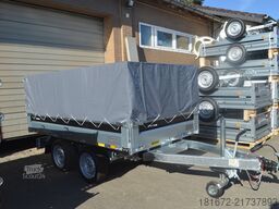 Brenderup 2000 Kg Heckkipper Laubgitter Plane