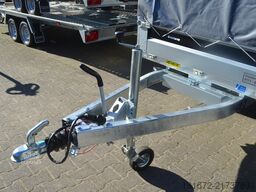 Brenderup 2000 Kg Heckkipper Laubgitter Plane