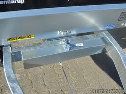 Brenderup 2000 Kg Heckkipper Laubgitter Plane