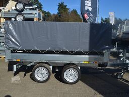 Brenderup 2000 Kg Heckkipper Laubgitter Plane