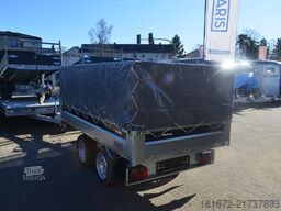 Brenderup 2000 Kg Heckkipper Laubgitter Plane