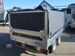 Brenderup 2000 Kg Heckkipper Laubgitter Plane