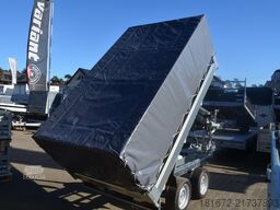 Brenderup 2000 Kg Heckkipper Laubgitter Plane