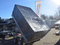 Brenderup 2000 Kg Heckkipper Laubgitter Plane