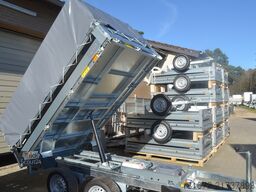 Brenderup 2000 Kg Heckkipper Laubgitter Plane