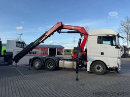MAN TGX 26.440 6x2 mit HMF 3000-K5 Kran Top Zustand