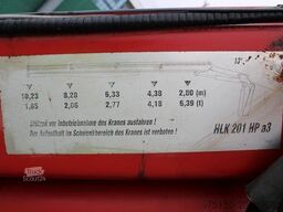 MAN 26.500 6x2 KRAN HLK 201 HP a3 Nr: 687
