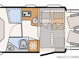 DETHLEFFS Just Camp T 7052 DBM Automatik / 5. Gurtplatz