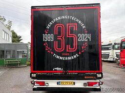 MAN 6X2,tautliner,8 tons vooras, Blatt -luft gefederd