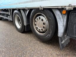 MAN 6X2,tautliner,8 tons vooras, Blatt -luft gefederd