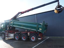 Mercedes-Benz AROCS 3542 8X4 2 SIDE TIPPER WITH HMF Z 1943 CR...