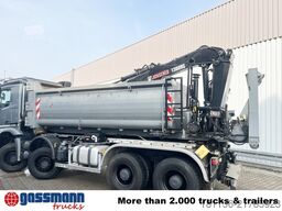 Abrollcontainer mit Kran Jonsered 1300RST96, Funk