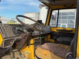 Unimog U 1000 427/10 Kran Hiab 090 KM: 8.600