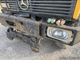 Unimog U 1000  427/10 Kran Hiab 090 KM: 8.600