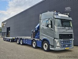 Volvo FH 500 8x2 / HMF 70 tm CRANE + JUMBO TRAILER