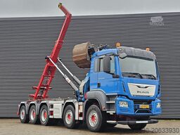 MAN TGS 47.440 BBL / 10X4 HOOKLIFT + Z CRANE