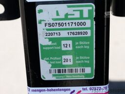 SCHWARZMÜLLER HARDOX MULDE / THERMO /25m³  5 mm BPW /ALUFELGEN