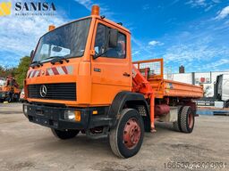 MERCEDES-BENZ 814/914/4x4/AK/Kran/Seilwinde/TÜV