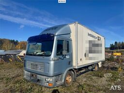 MAN TGL 8.180 4x2 Box Truck.