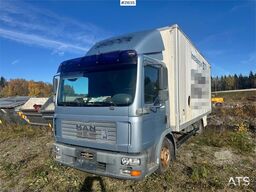 MAN TGL 8.180 4x2 Box Truck.