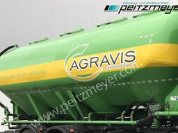 SILOAUFBAU 31 m³, 5 Kammern, Schiebedeckel