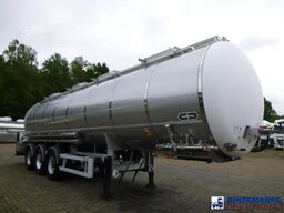 Van Hool Food tank inox 36 m3 / 4 comp + pump