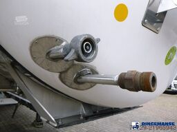 Van Hool Food tank inox 36 m3 / 4 comp + pump